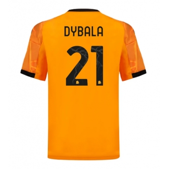 Billige Fotballdrakt AS Roma Paulo Dybala #21 Replika Bortedrakt 2025-26 Kortermet